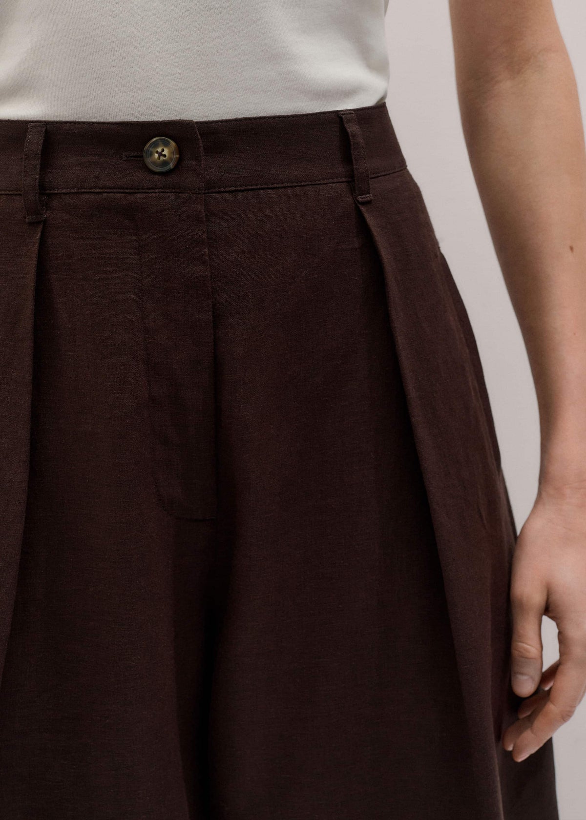 Brown Extreme Taper Pant | ME+EM