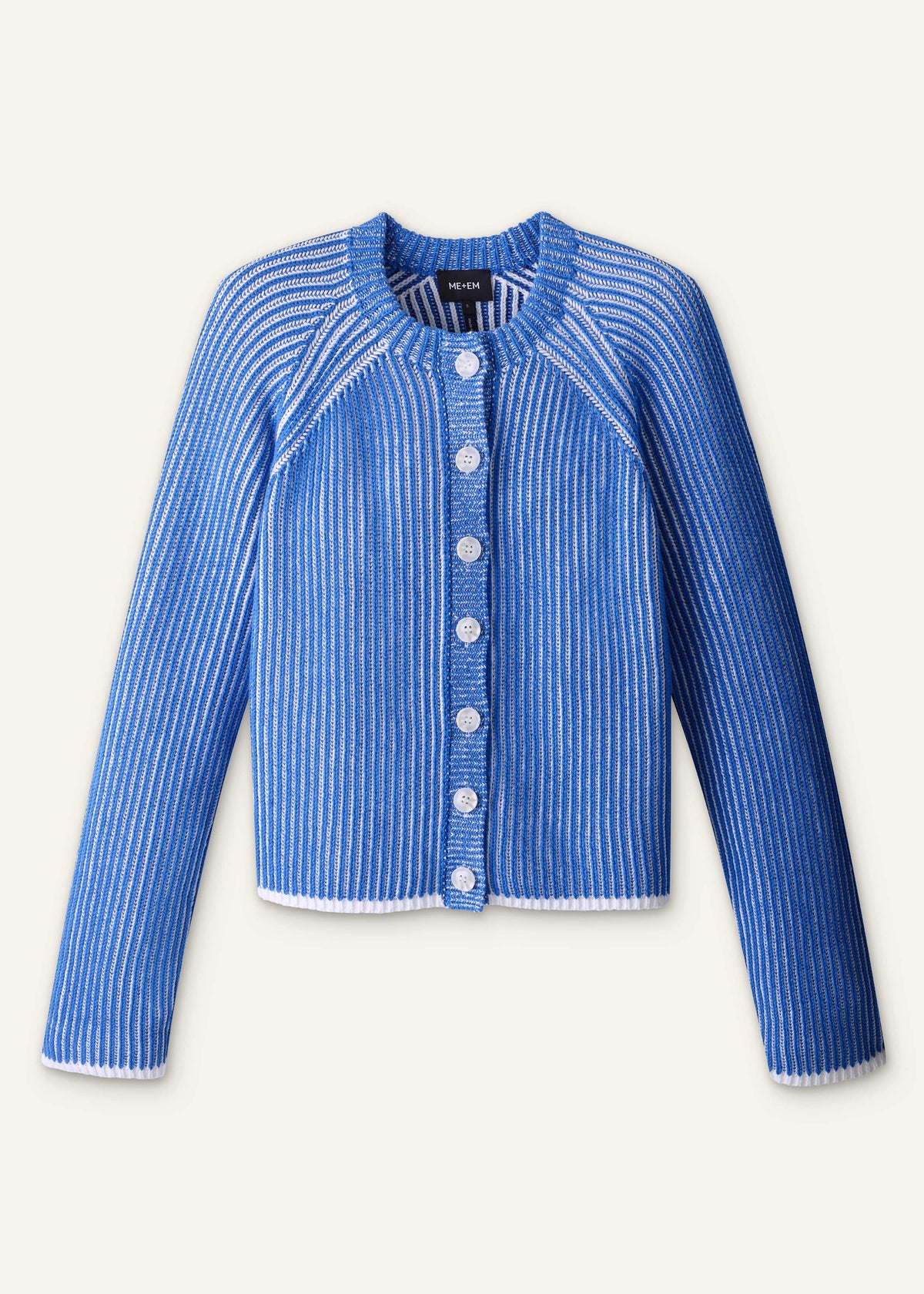 White Soft Touch Cardigan | ME+EM
