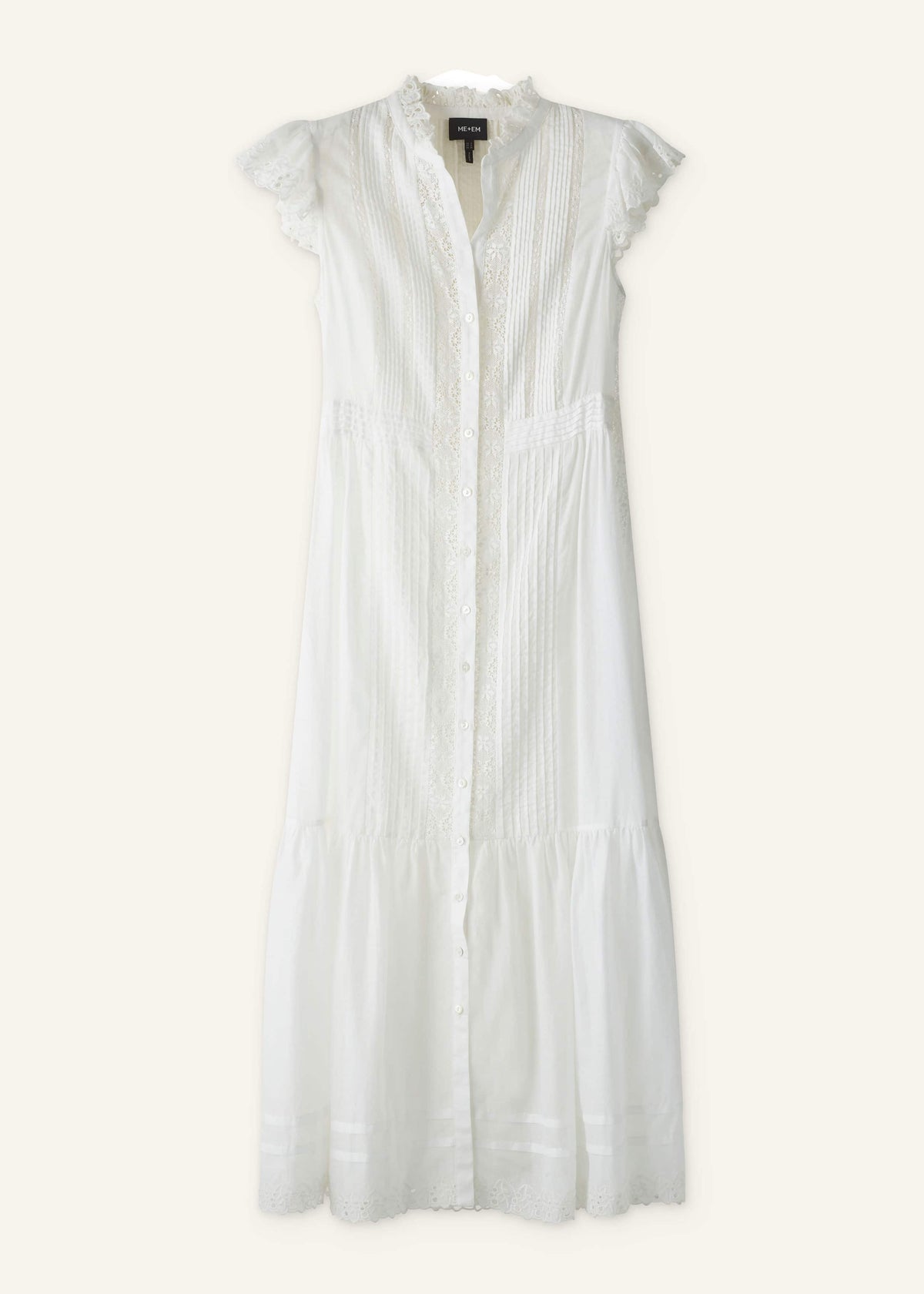 White 2-in-1 Maxi Dress | ME+EM