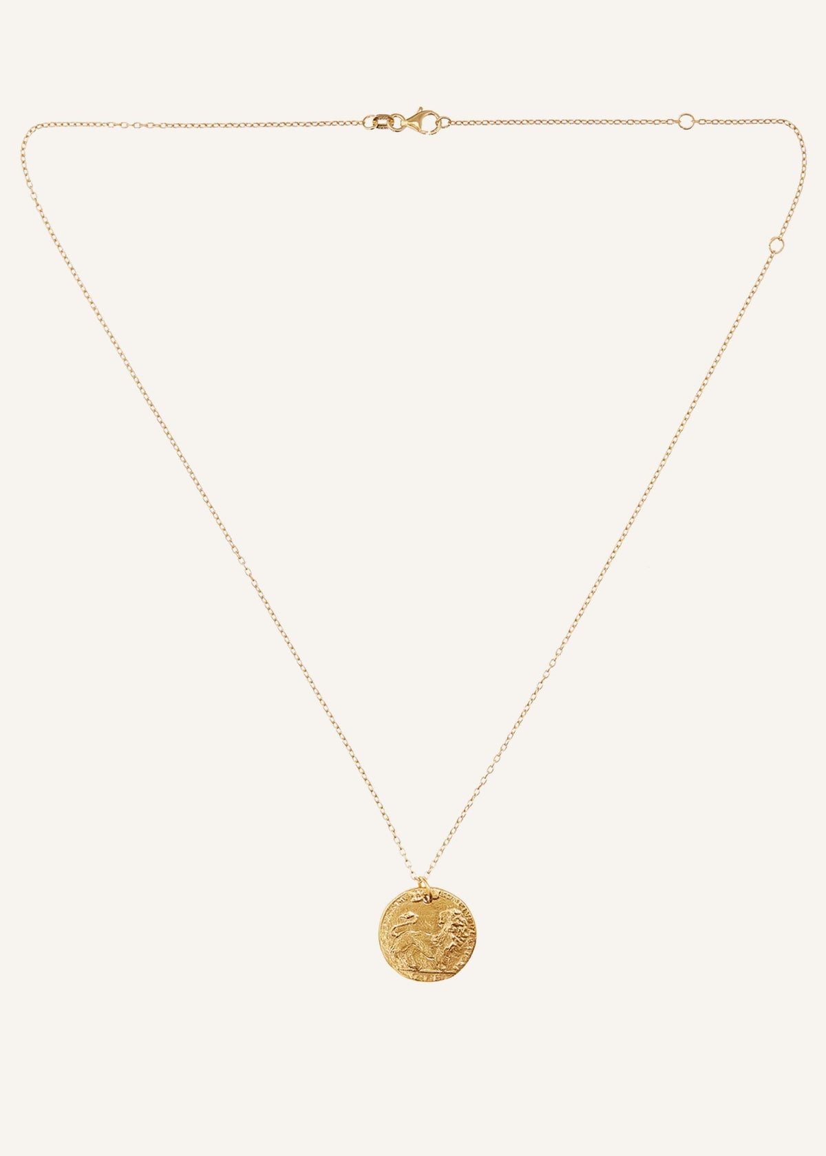 Gold Medium Leone Necklace | ME+EM