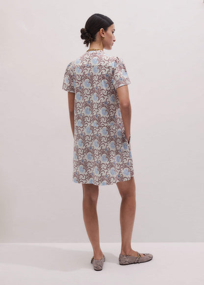 Cream Summer Swing Dress | ME+EM