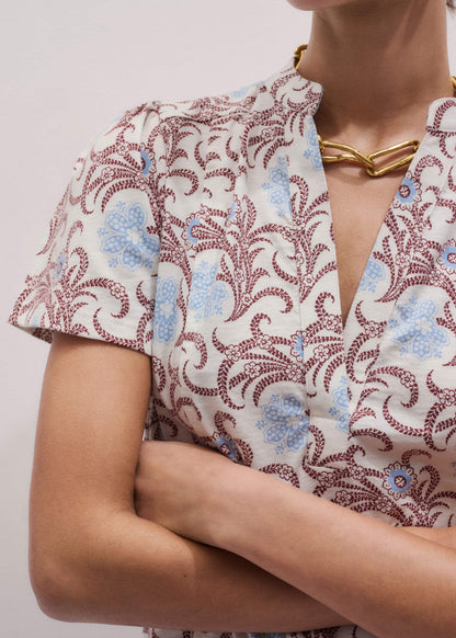 Cream Summer Swing Dress | ME+EM