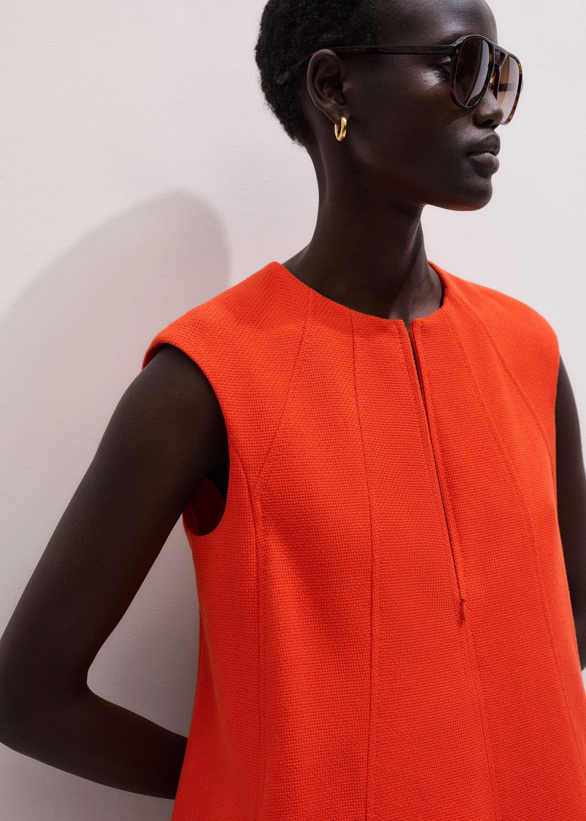 Orange Swing Mini Dress | ME+EM