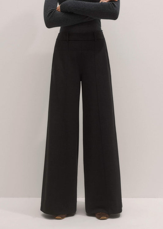 Black Wide-Leg Pant | ME+EM