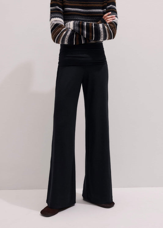 Black Icon Palazzo Pant | ME+EM