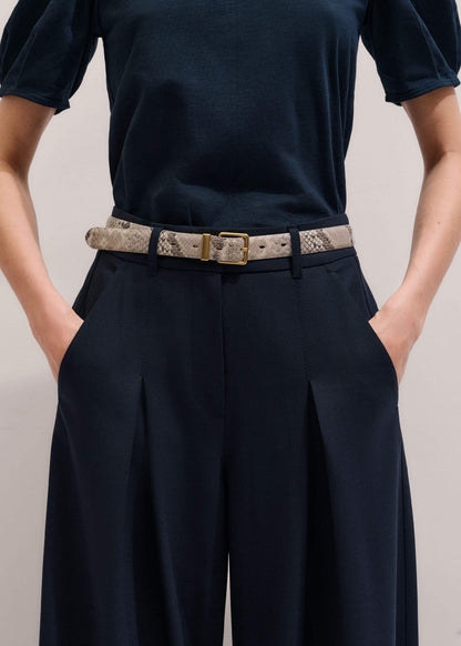 Navy Ultimate Very Wide-Leg Pant | ME+EM