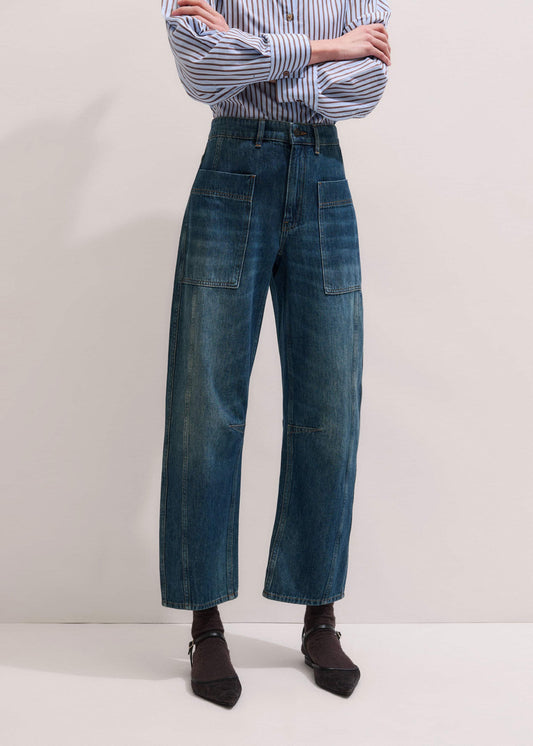 Blue Patch Pocket Engineered Jean | ME+EM