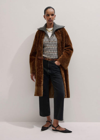 Black Straight Cropped Relaxed Jean | ME+EM