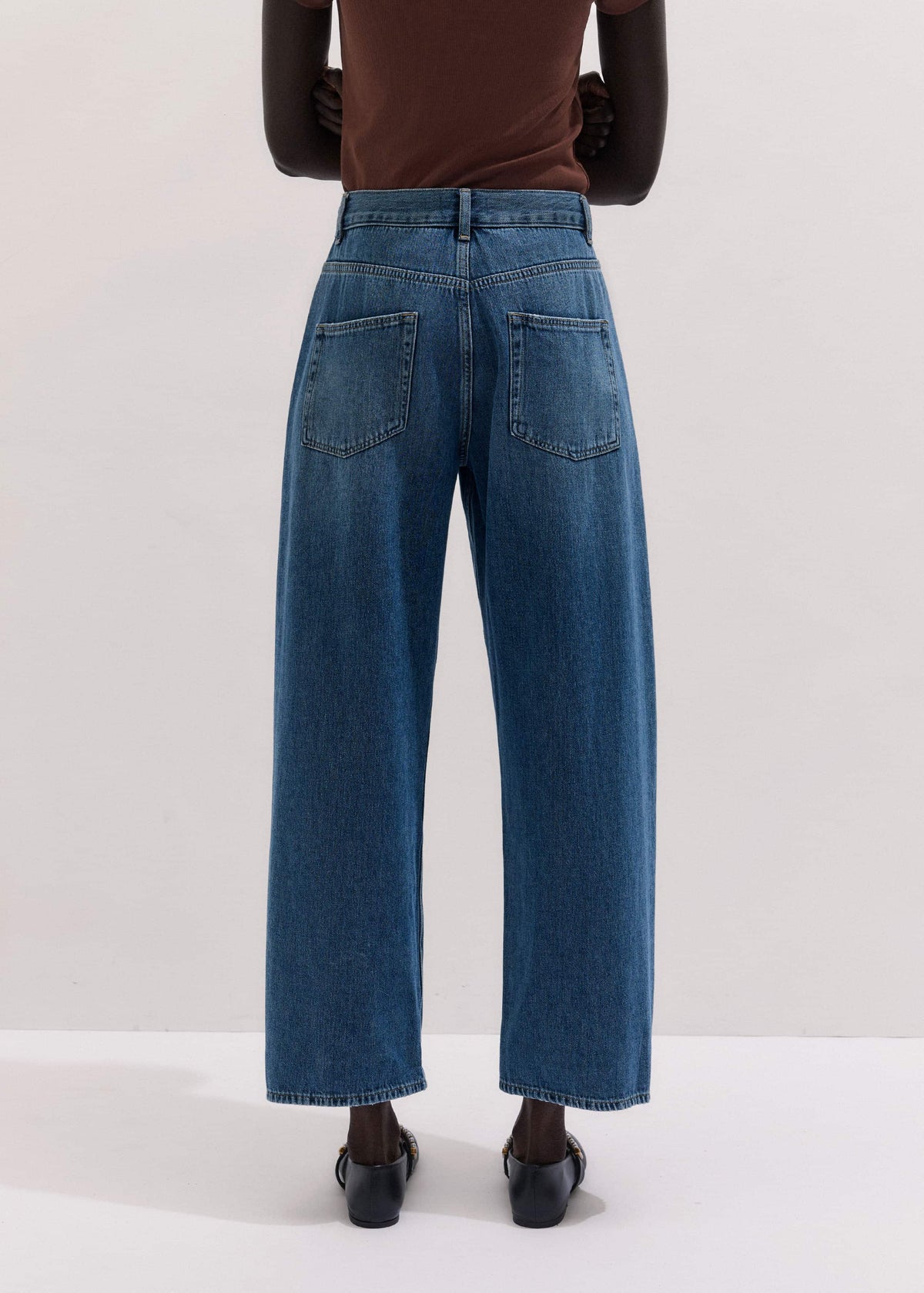 Blue Engineered Barrel Jean | ME+EM