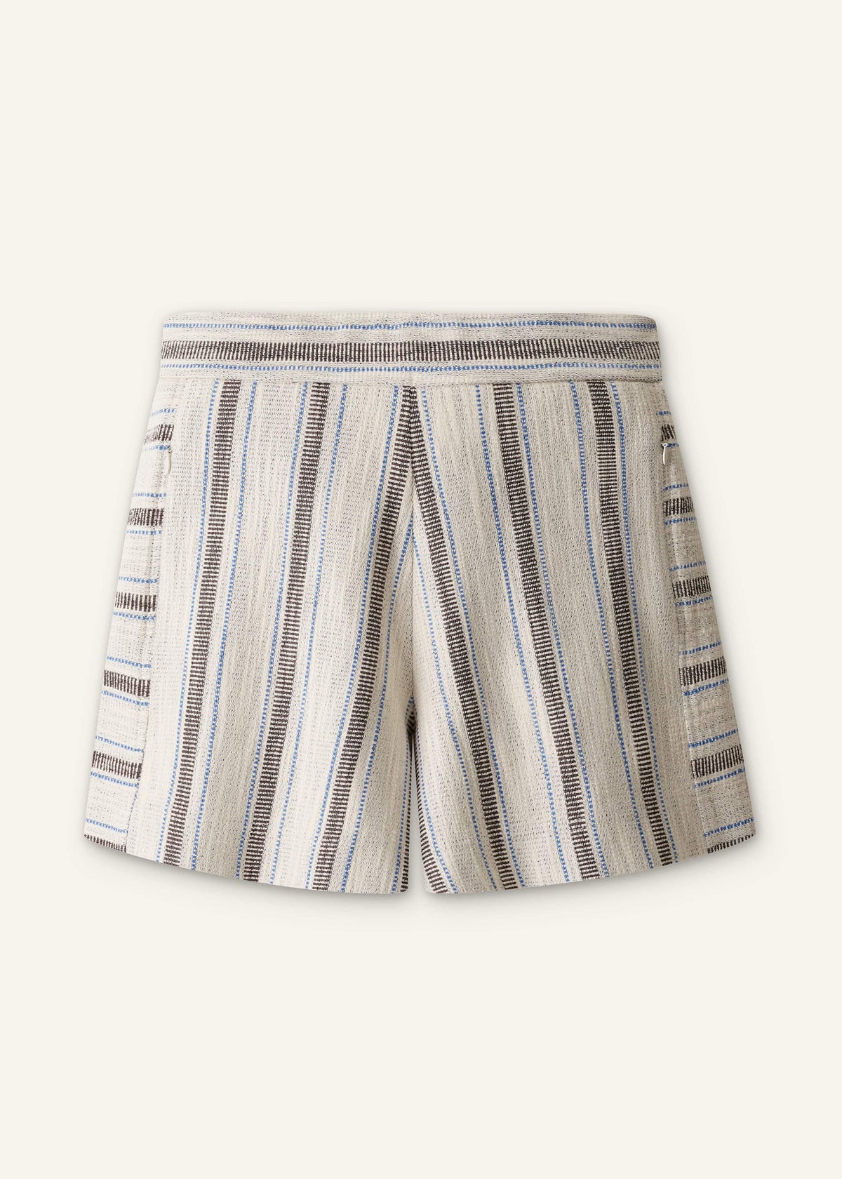 Cream Stripe Short | ME+EM