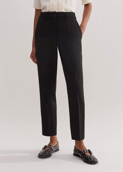 Black Slim Crop Forever Tux Pant | Woven Pants | ME+EM