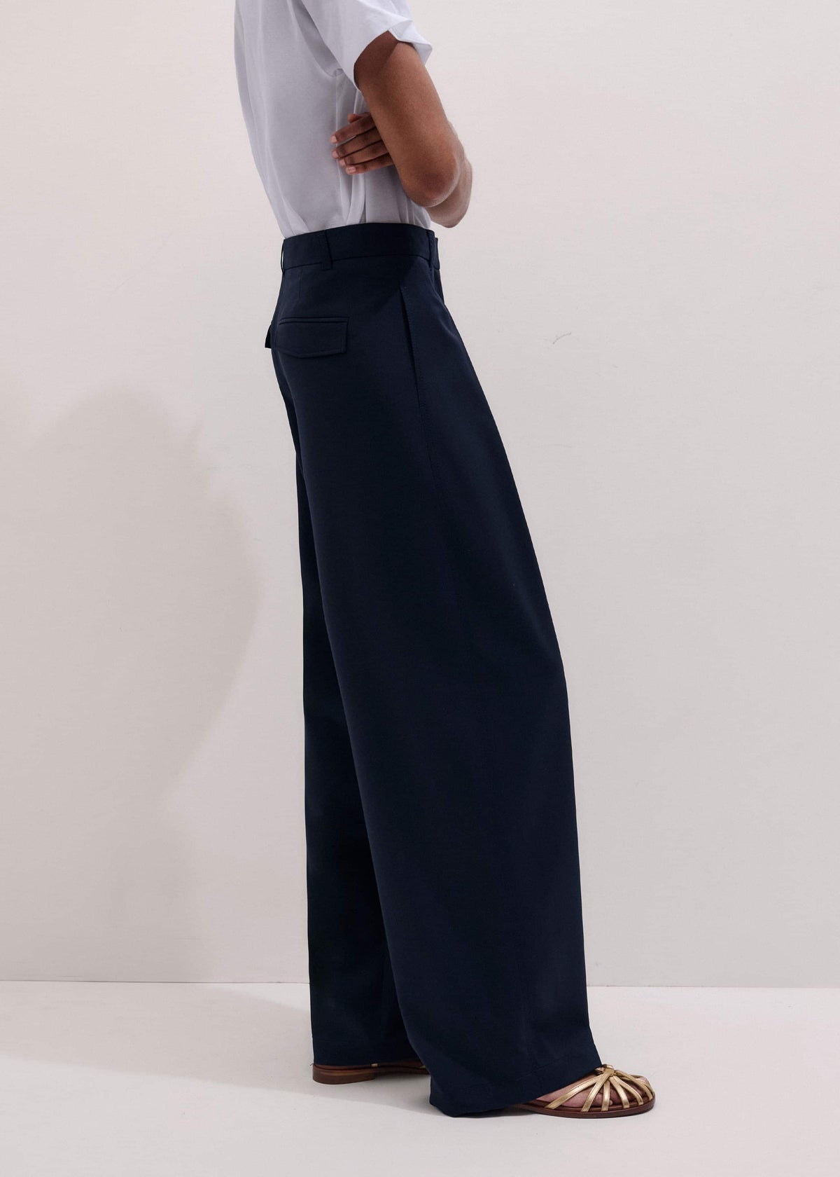 Navy Extreme Taper Pant | ME+EM