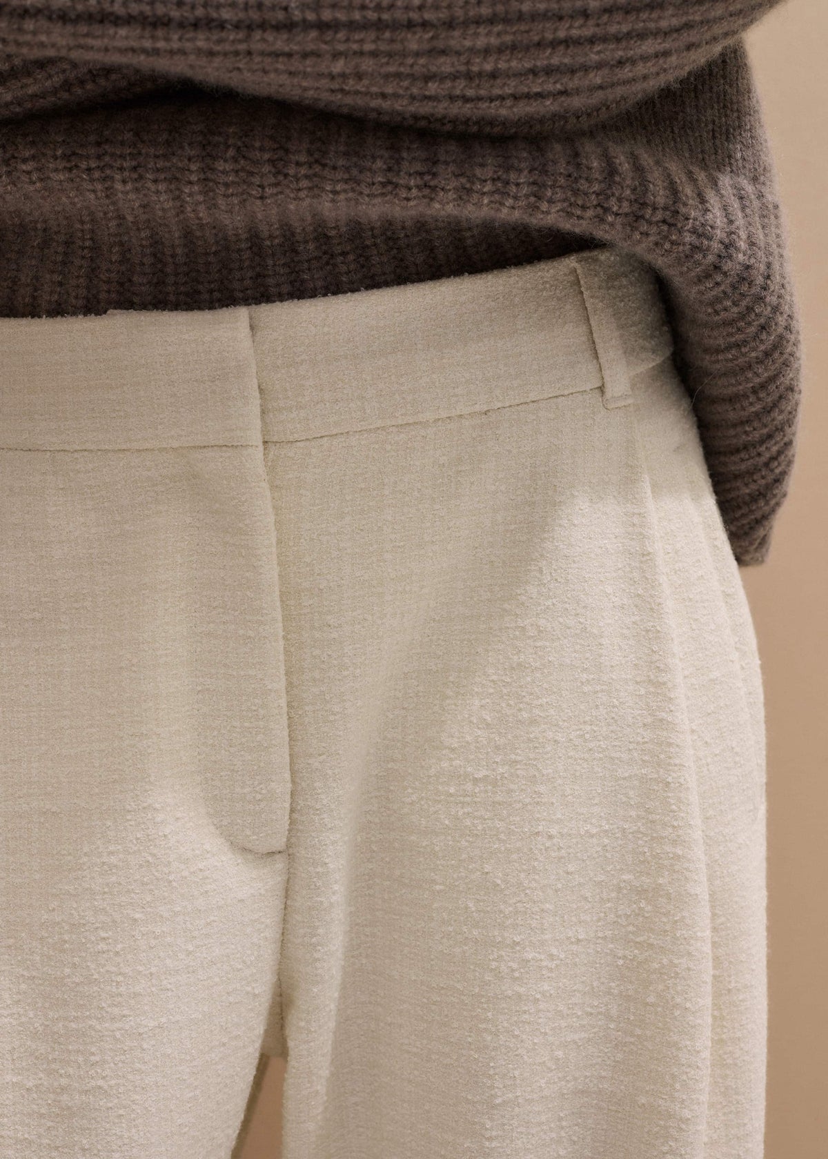 Ivory Clever Tapered Pant | ME+EM