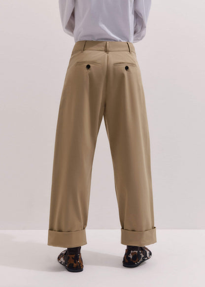 Brown Clever Tapered Chino | ME+EM