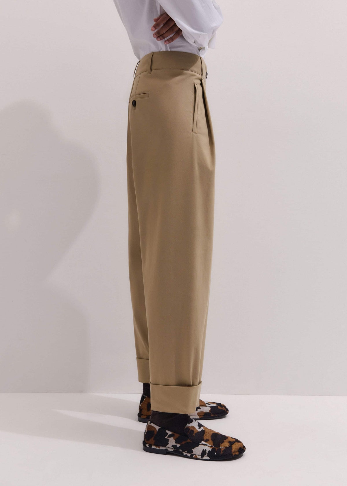 Brown Clever Tapered Chino | ME+EM