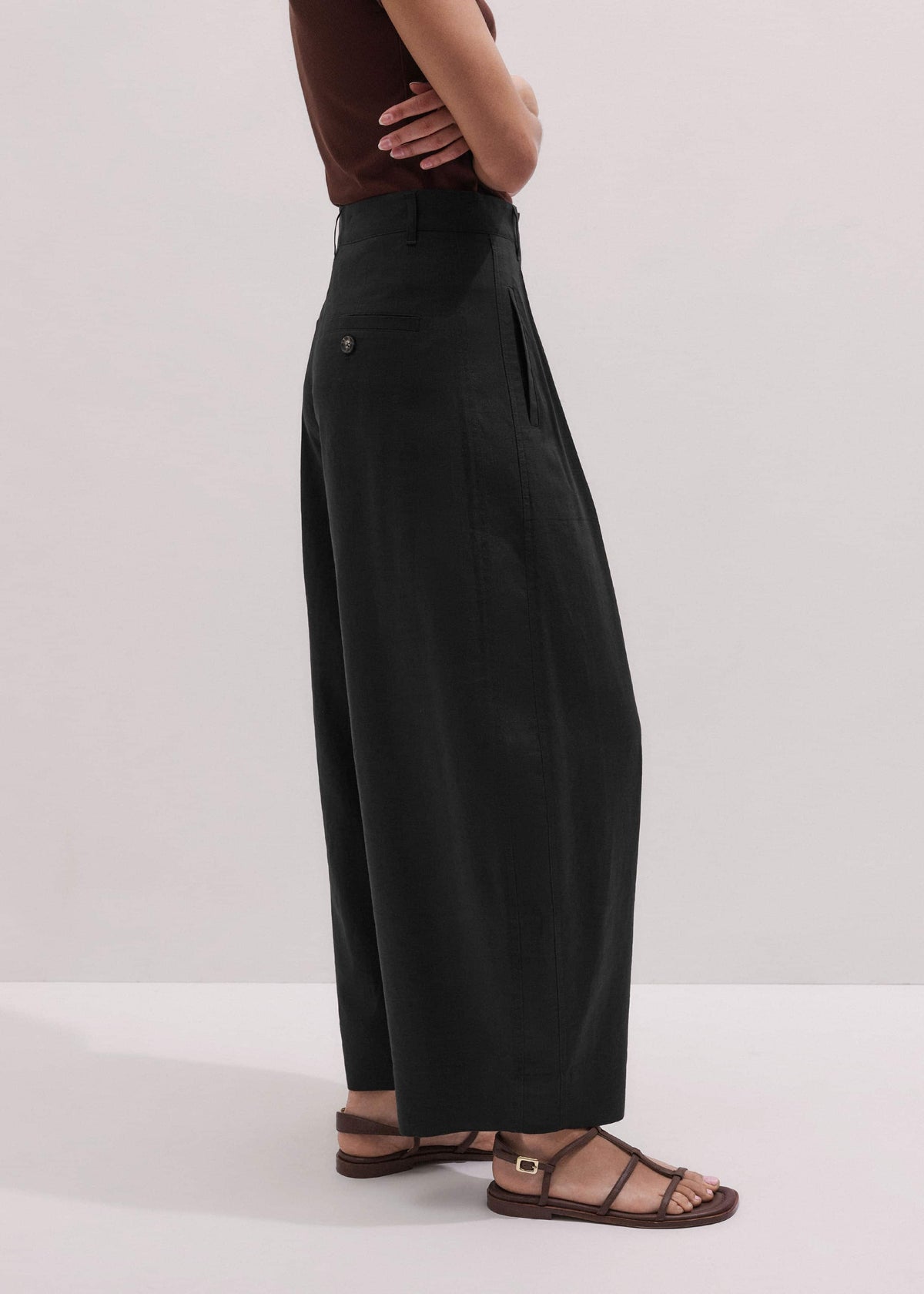 Black Extreme Taper Pant | ME+EM