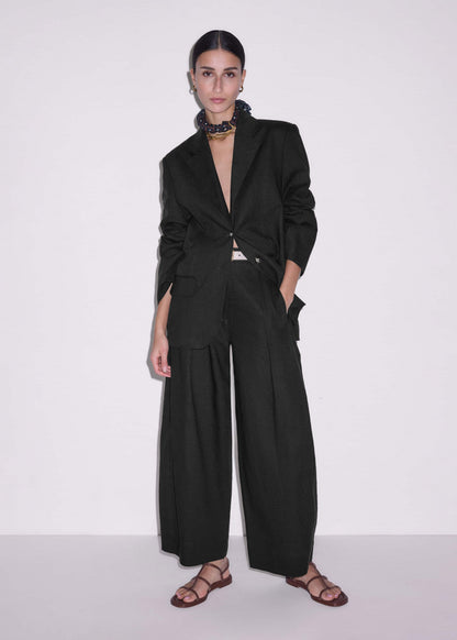 Black Extreme Taper Pant | ME+EM