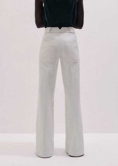 Ivory Everyday Leg Elongator Pant | ME+EM