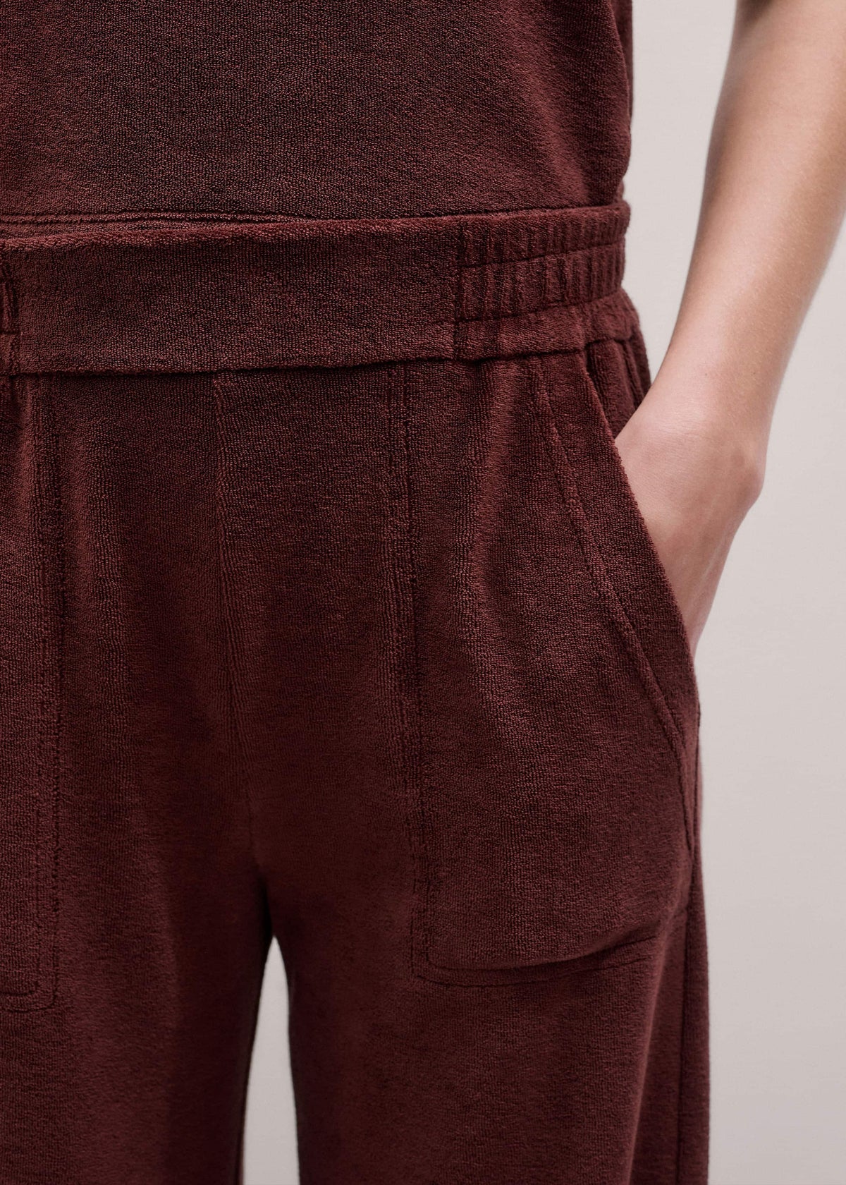 Cinnamon Brown Relaxed Sweatpant | ME+EM