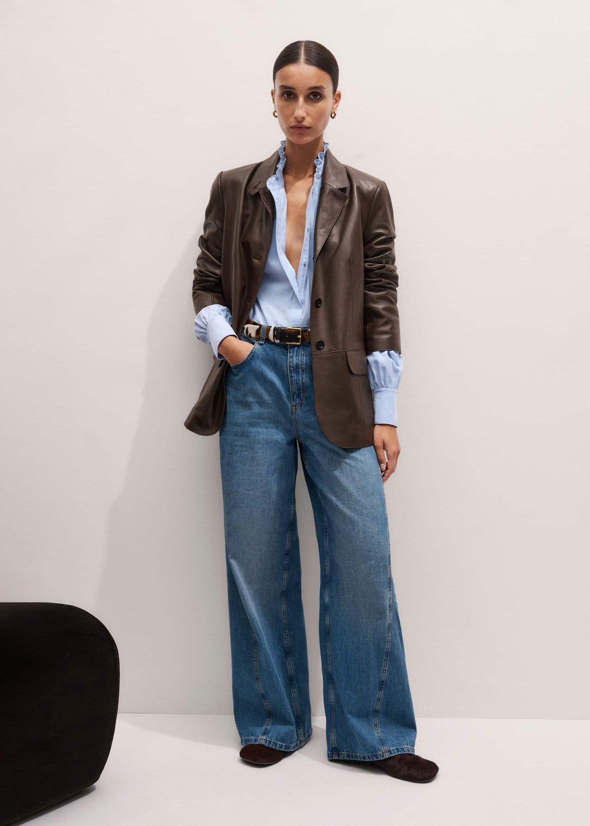 Blue Winter Blouse | ME+EM
