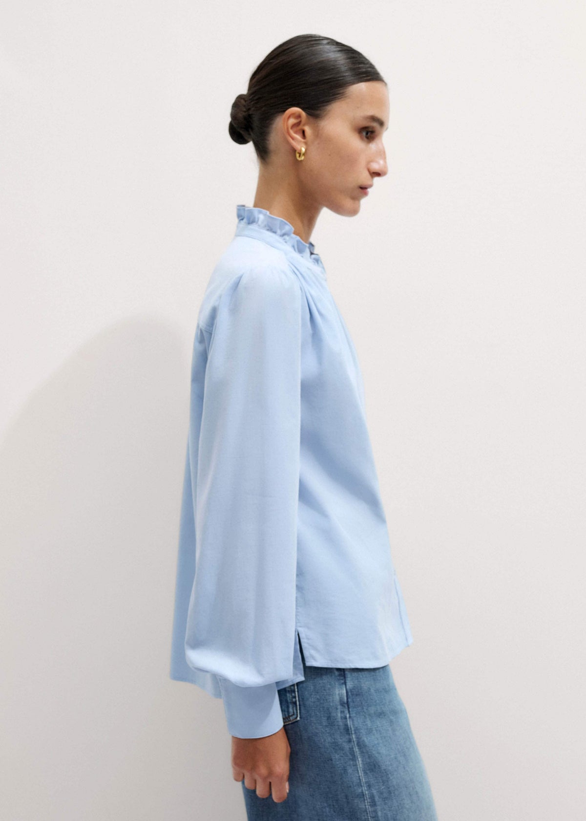 Blue Winter Blouse | ME+EM