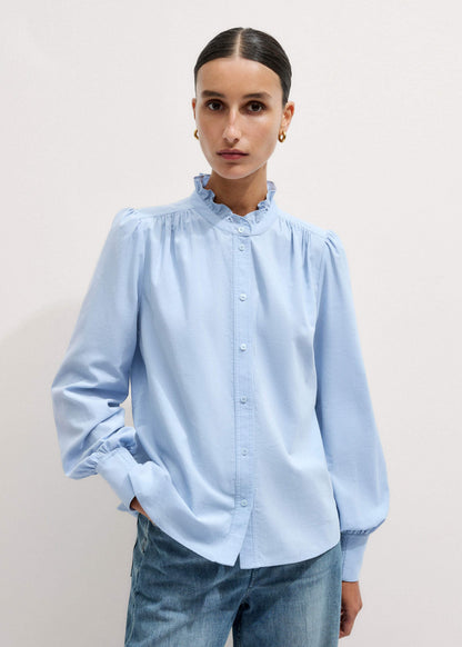 Blue Winter Blouse | ME+EM