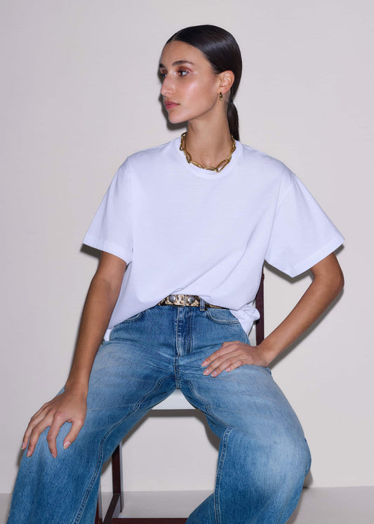 White Oversized Tee | ME+EM