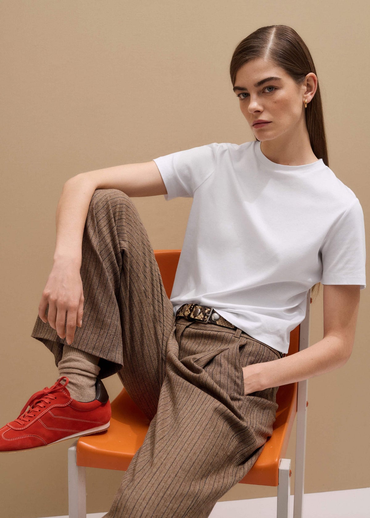 White Under Suit Tailoring Tee | ME+EM