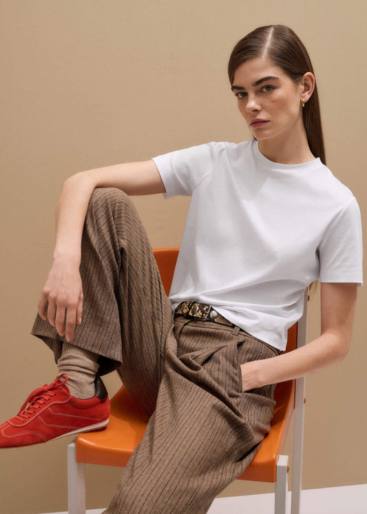 White Under Suit Tailoring Tee | ME+EM