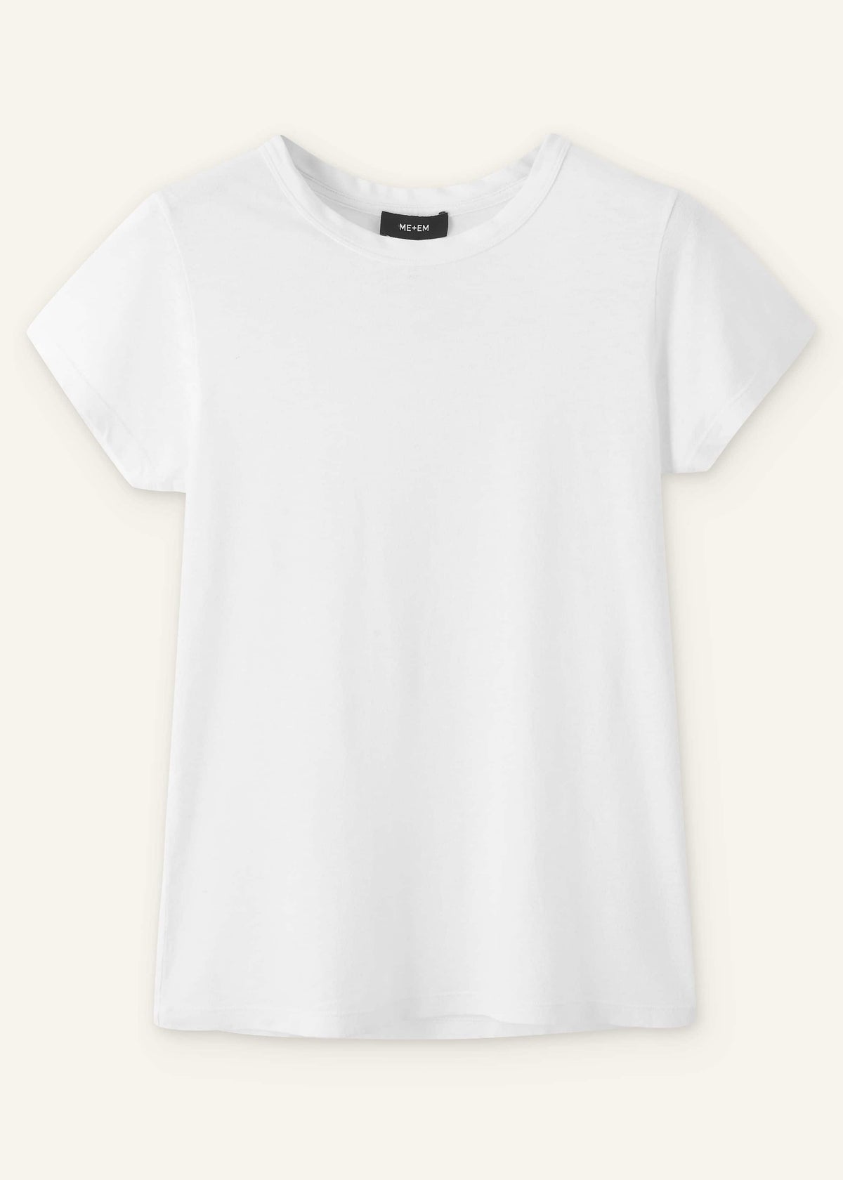 White Soft Washed Tee | ME+EM