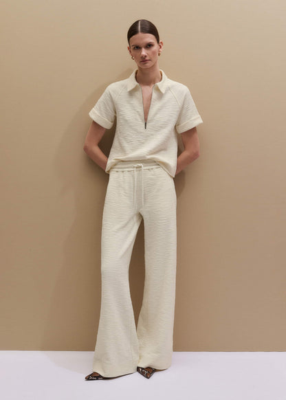 Cream Polo Swing Top | ME+EM