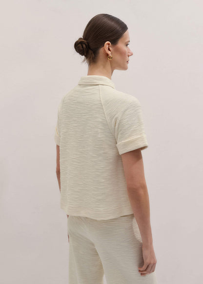 Cream Polo Swing Top | ME+EM