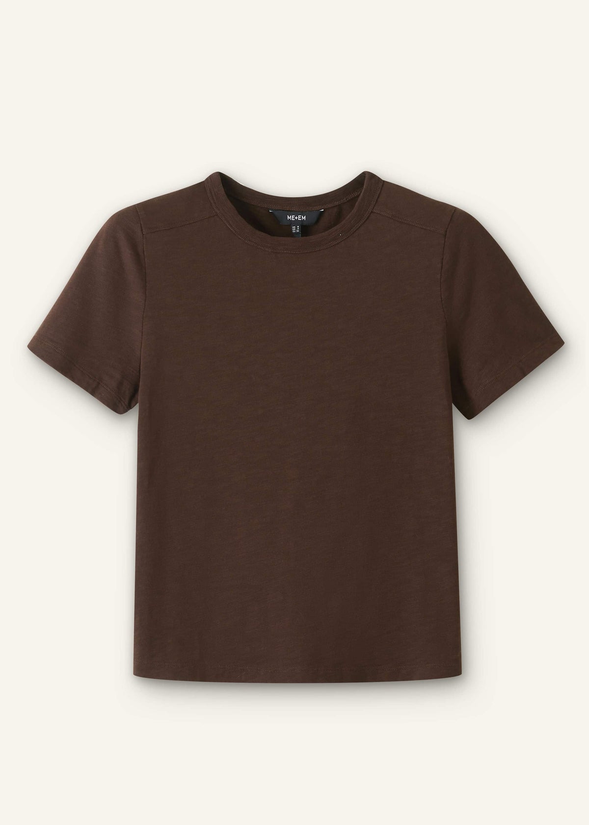 Brown Warm Touch Tee | ME+EM
