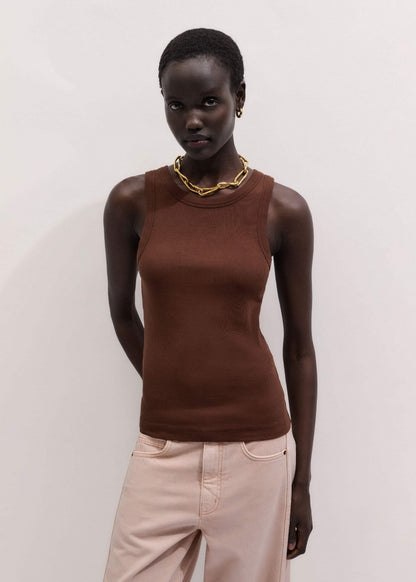 Cinnamon Perfect Basic Vest | ME+EM