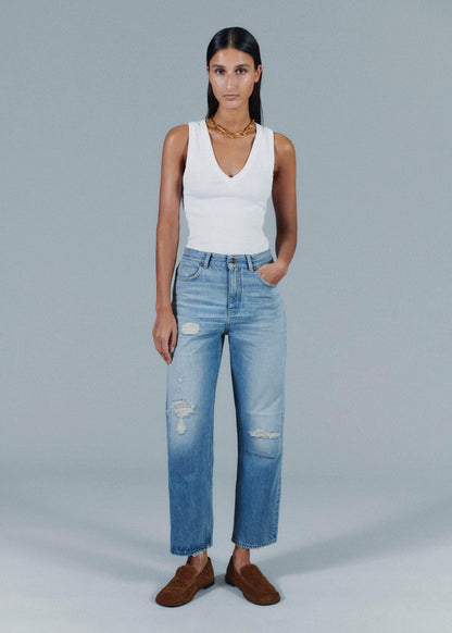 White Ultimate V-Neck Vest | ME+EM