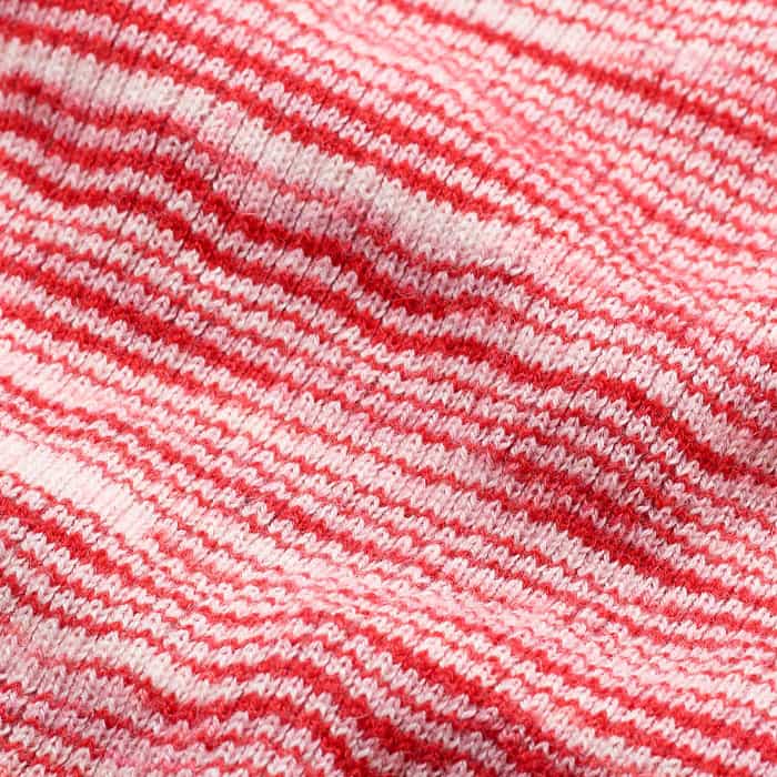 Red Spacedye Slim Fit Knit Vest | ME+EM