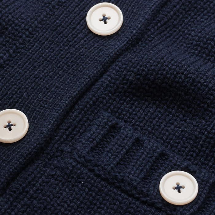 Navy Straight Crop Vest | ME+EM