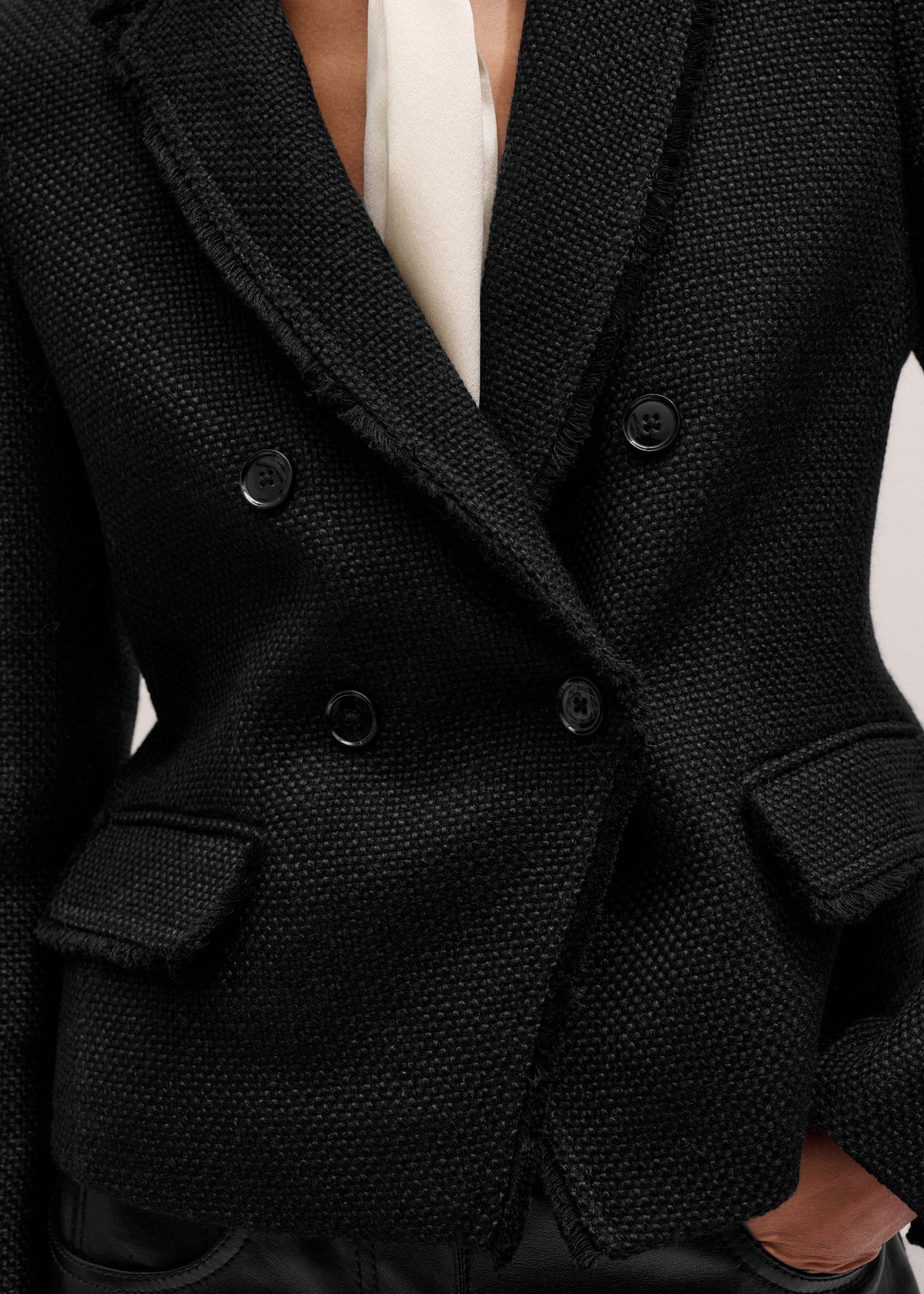Black AM-PM Fitted Blazer | ME+EM
