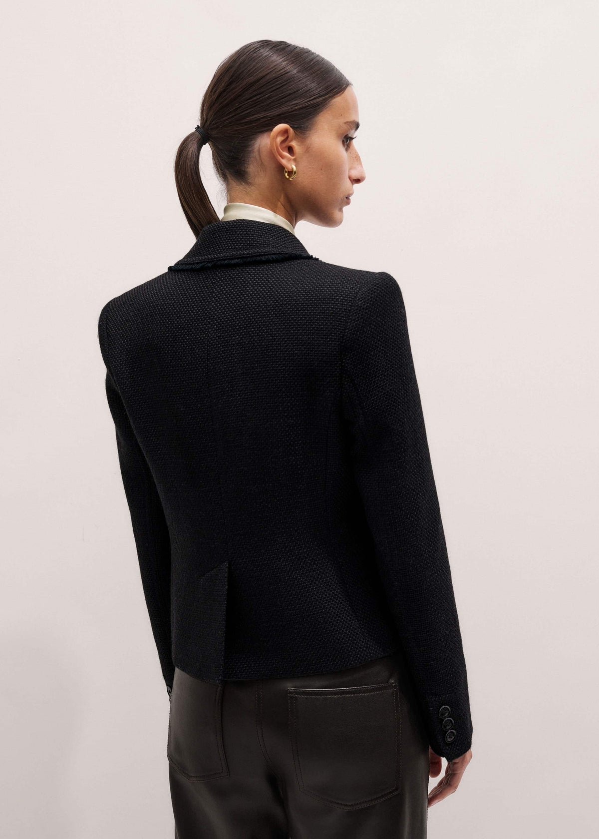 Black AM-PM Fitted Blazer | ME+EM