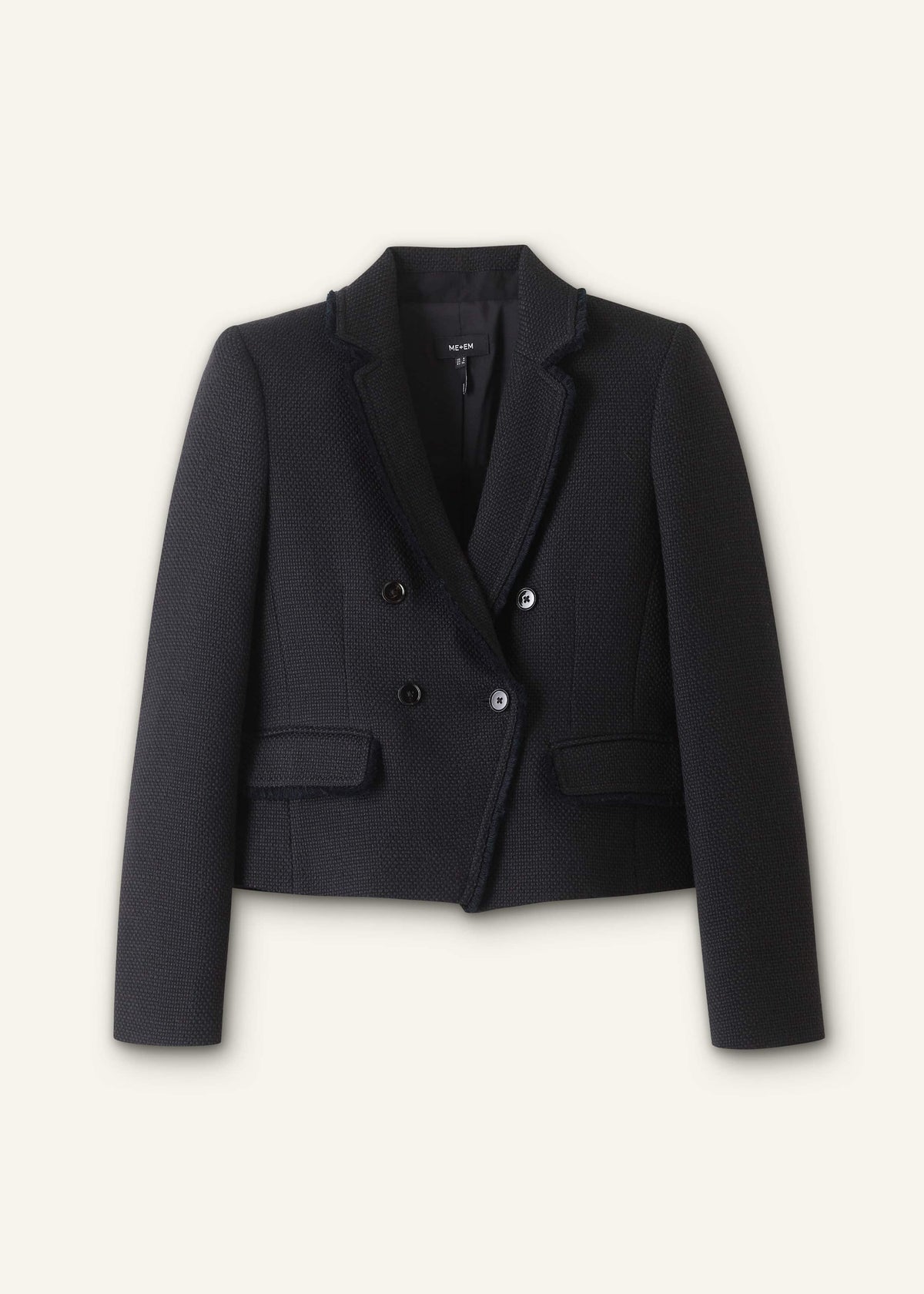 Black AM-PM Fitted Blazer | ME+EM