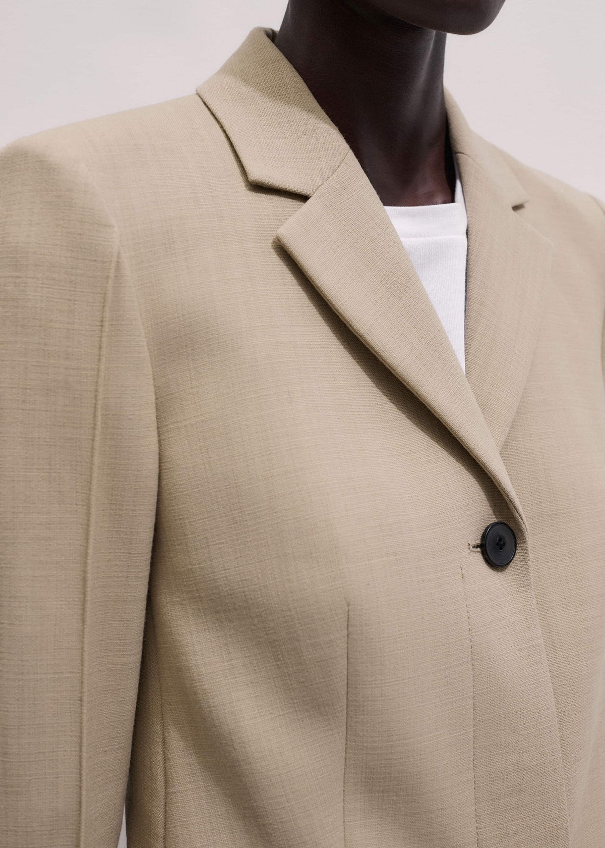 Sand Slim Contour Blazer | ME+EM