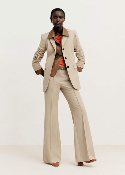 Sand Slim Contour Blazer | ME+EM
