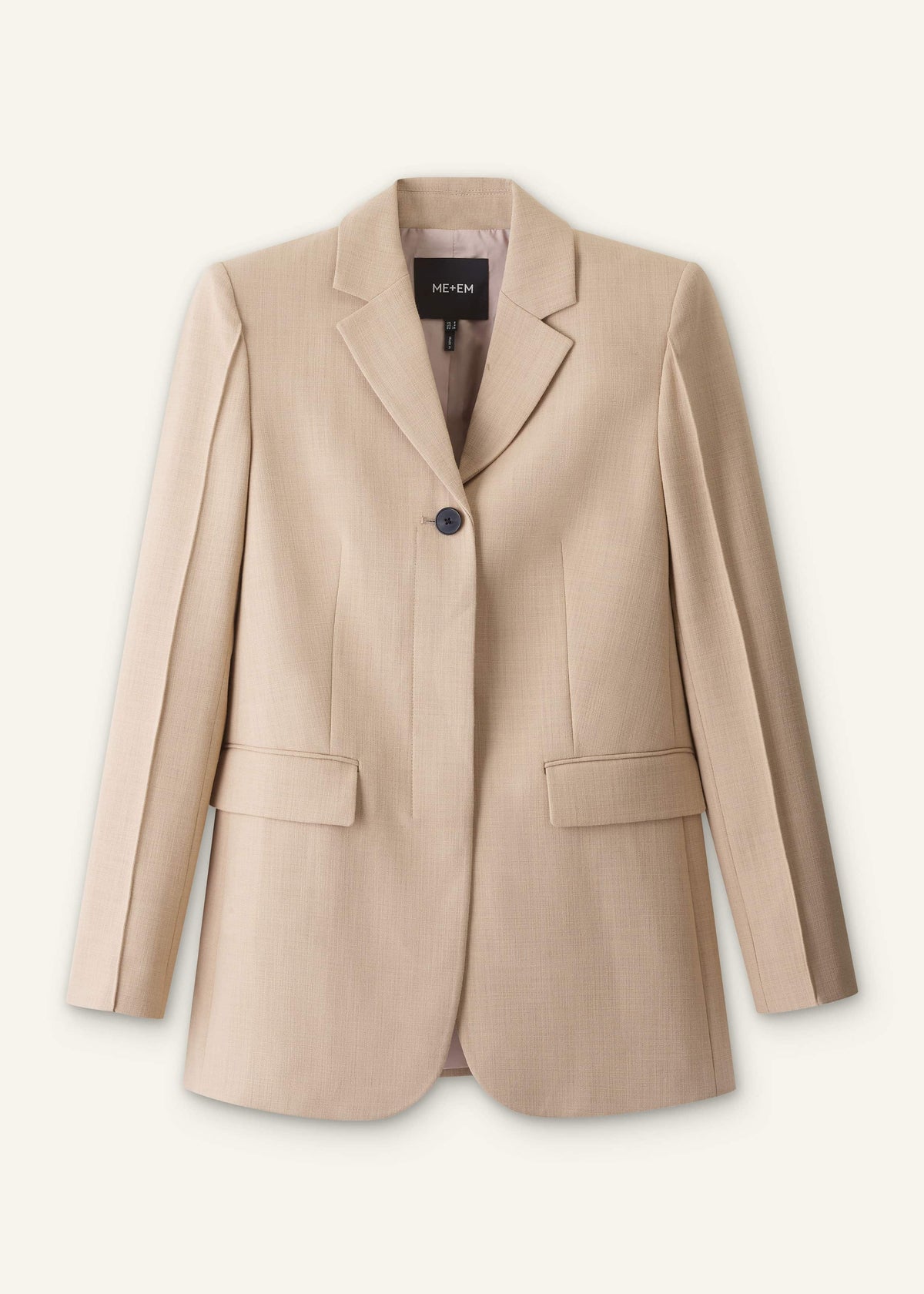Sand Slim Contour Blazer | ME+EM