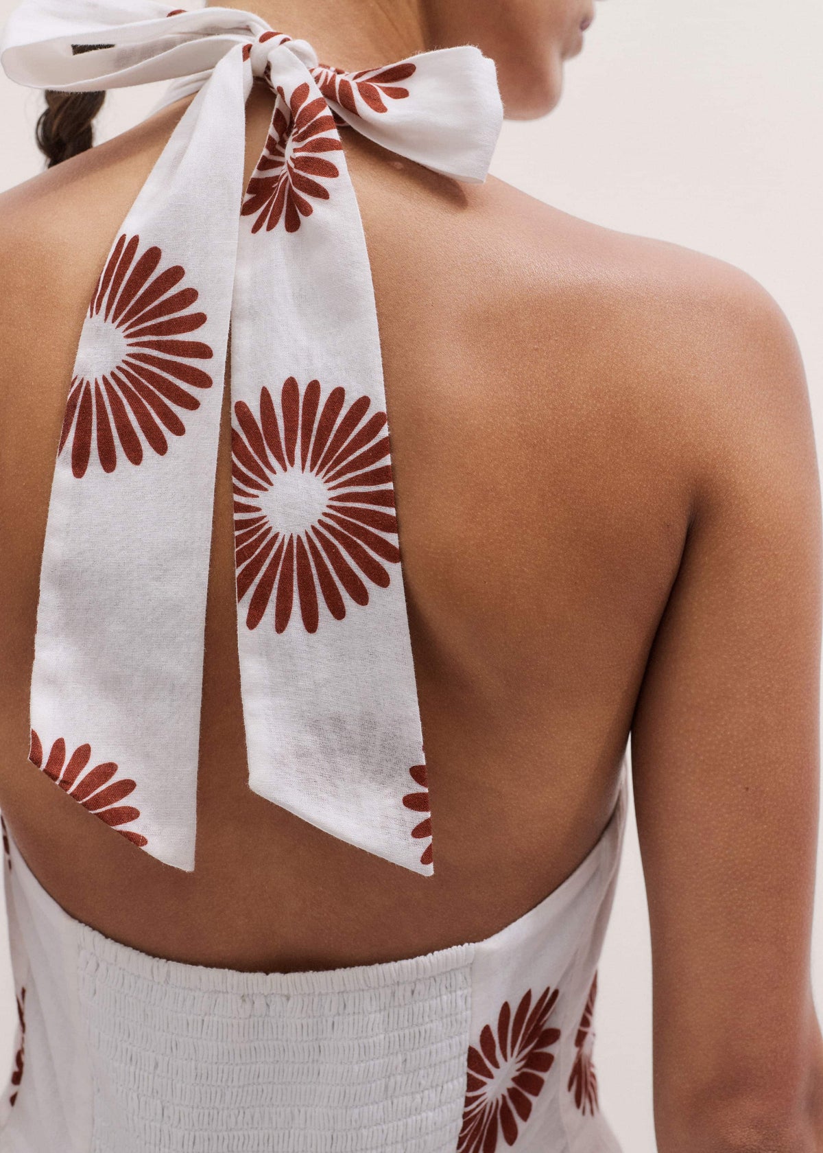 White Full-Length Beach Dress | ME+EM
