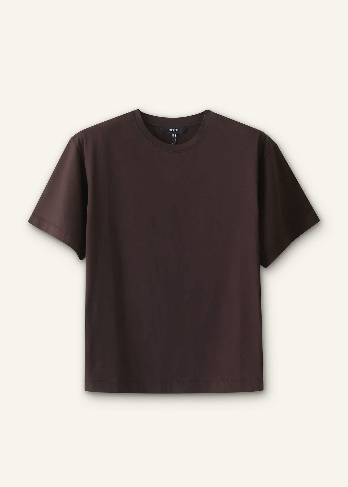 Brown Oversized Tee | ME+EM