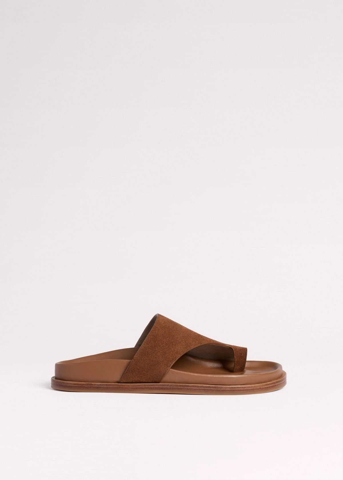 Tan Brown Asymmetric Sandal | ME+EM