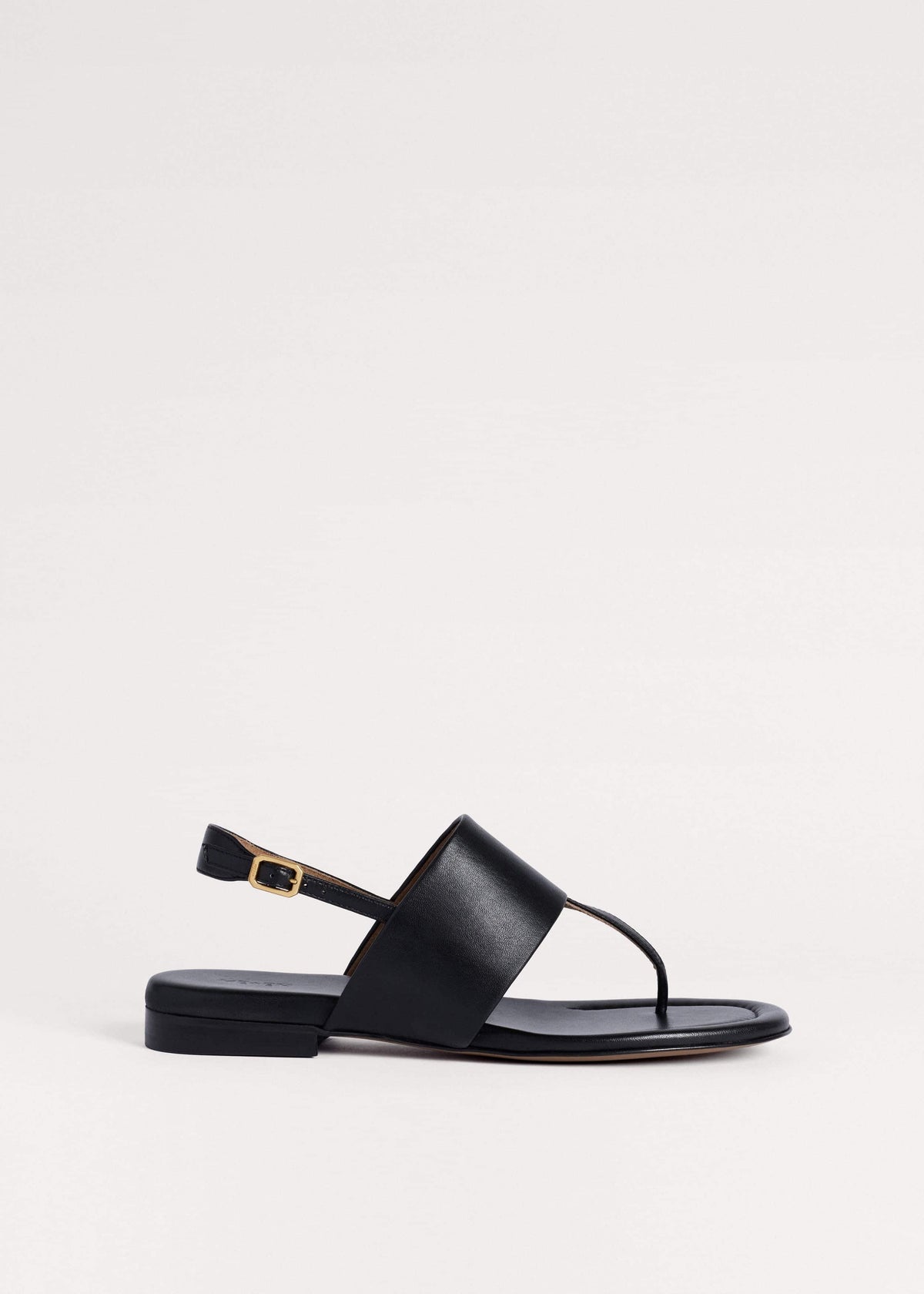 Black Minimal Sandal | ME+EM