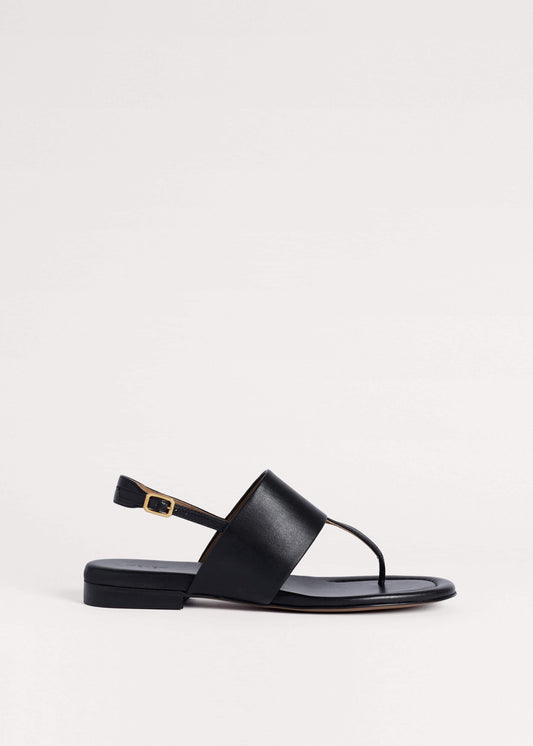 Black Minimal Sandal | ME+EM