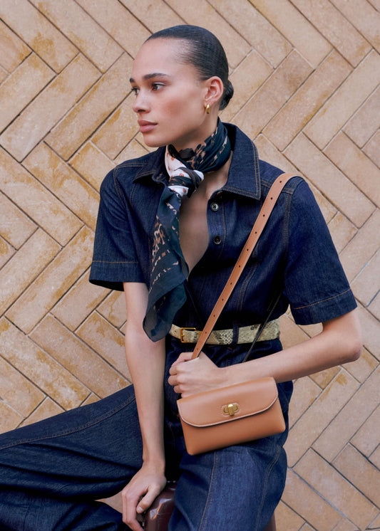 Blue Relaxed Wide-Leg AM-PM Jumpsuit | ME+EM