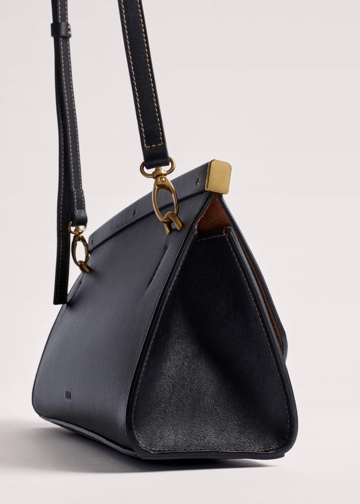 Black Tailored Clutch Bag | ME+EM